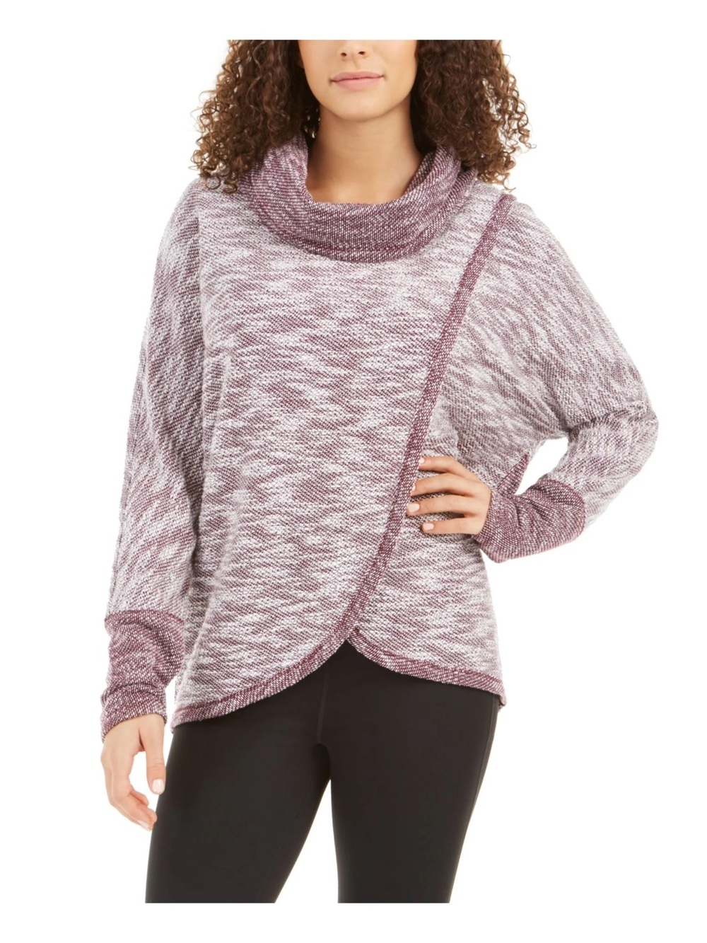 Calvin Klein Performance Cowl Neck Sweater